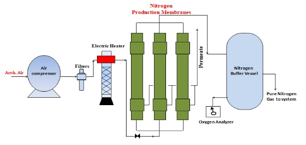 Membrane Nitrogen Gas Generators